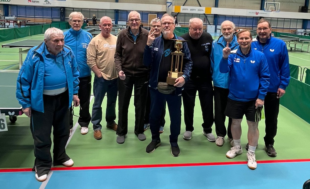 Voittoisa veteraanimaajoukkue Virossa